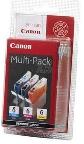 Original Canon BCI-6CMY Ink Cartridge Set Of 3 (Cyan,Magenta,Yellow)
